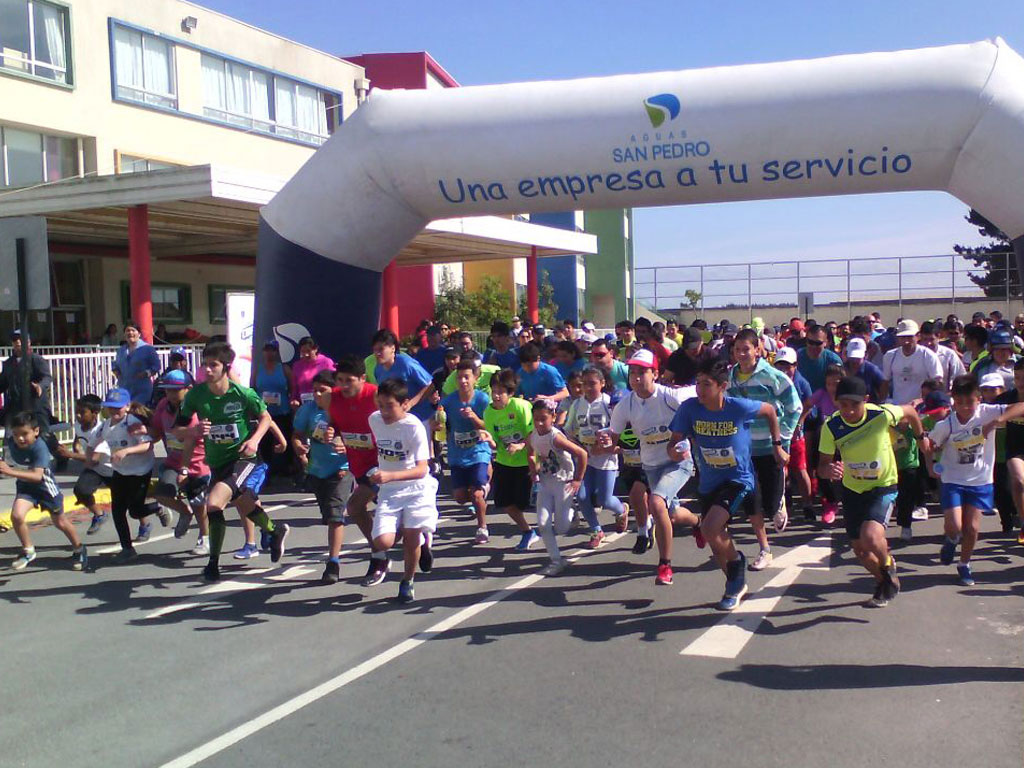 Corrida Aguas San Pedro y Colegio Fraternidad