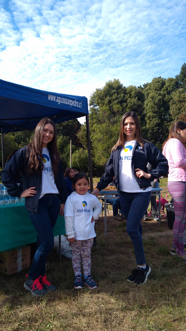 Aguas San Pedro apoyó en Cross Country Scuola Italiana Coronel